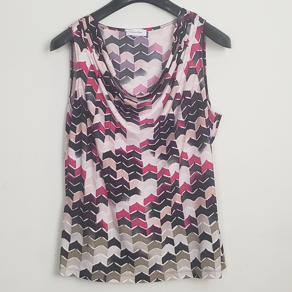 Calvin Klein Patterned Top